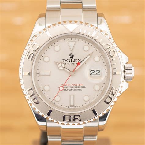 rolex yacht master white dial.